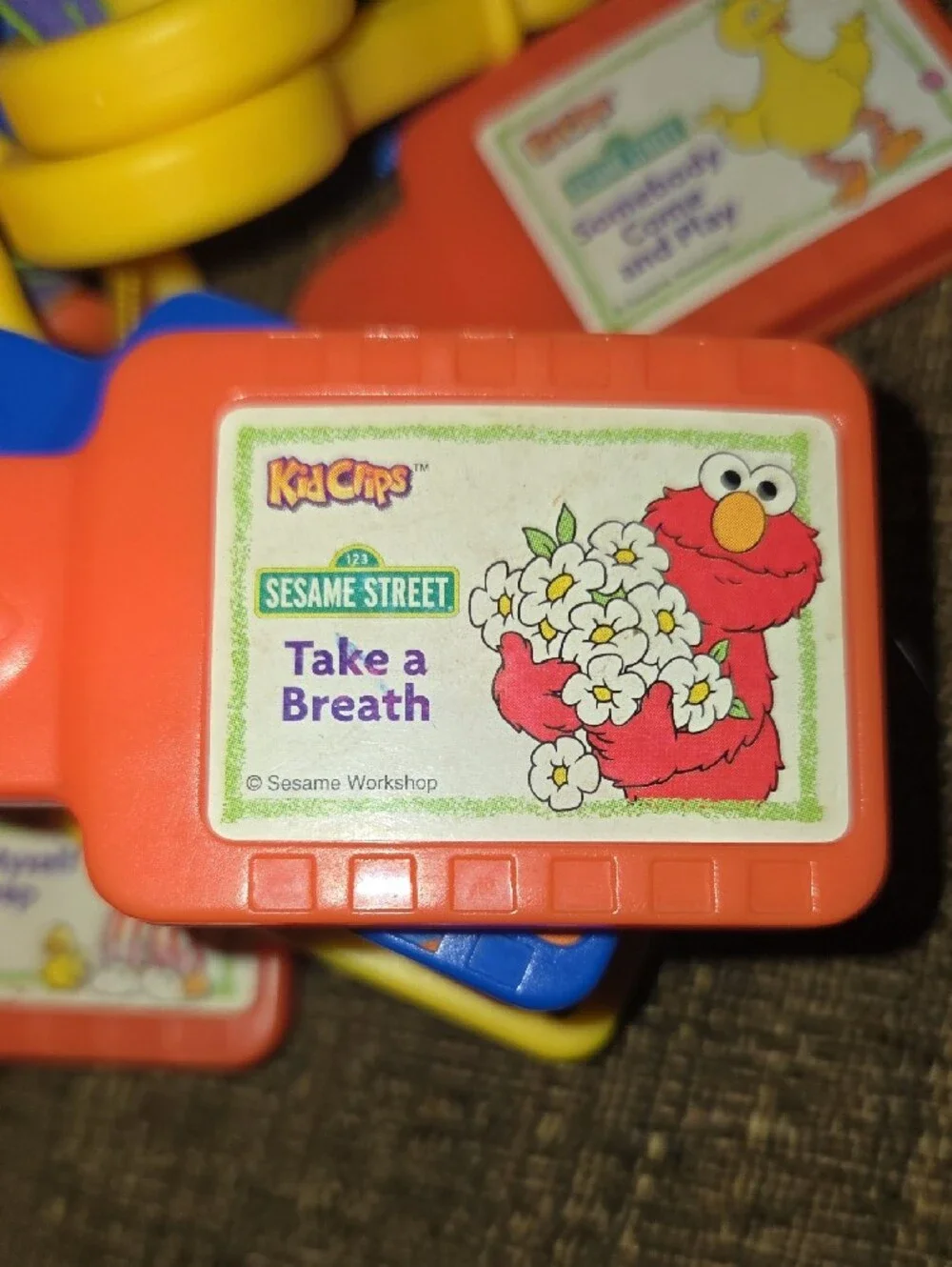 Sesame Street Portable Player - Orange, Yellow, Green, Blue, Red